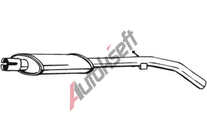 BOSAL Stedn tlumi vfuku BS 148-121, 148-121