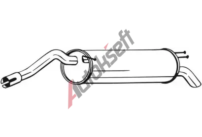 BOSAL Zadn tlumi vfuku BS 148-185, 148-185
