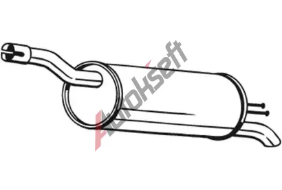 BOSAL Zadn tlumi vfuku BS 148-339, 148-339