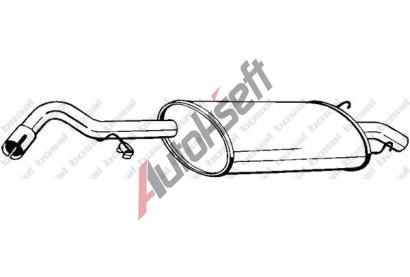 BOSAL Zadn tlumi vfuku BS 154-129, 154-129