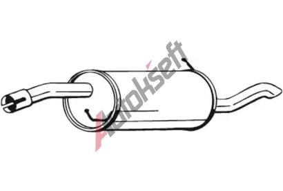 BOSAL Zadn tlumi vfuku BS 154-163, 154-163