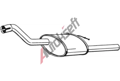 BOSAL Zadn tlumi vfuku BS 154-331, 154-331