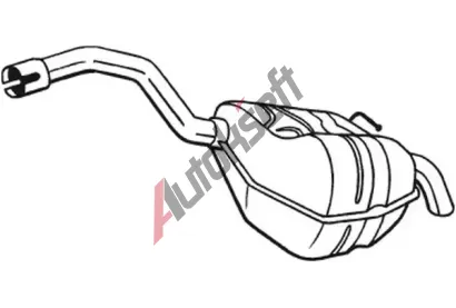 BOSAL Zadn tlumi vfuku BS 154-353, 154-353