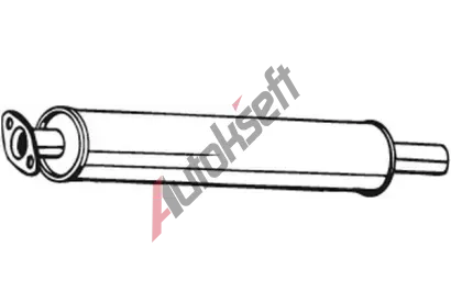 BOSAL Pedn tlumi vfuku BS 154-399, 154-399