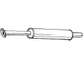 Stedn tlumi vfuku BOSAL ‐ BS 154-501