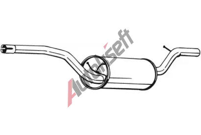 BOSAL Stedn tlumi vfuku BS 154-513, 154-513