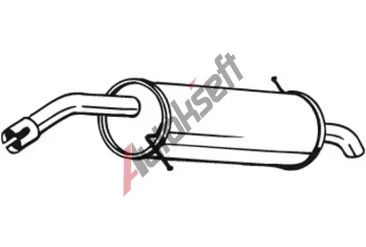 BOSAL Zadn tlumi vfuku BS 154-563, 154-563