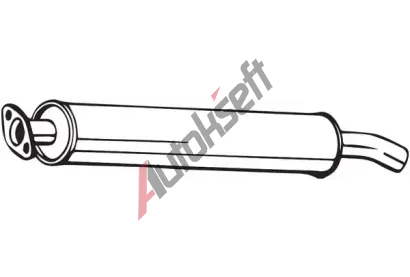 BOSAL Pedn tlumi vfuku BS 154-637, 154-637