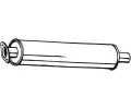 Pedn tlumi vfuku BOSAL ‐ BS 154-711