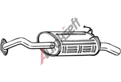 BOSAL Zadn tlumi vfuku BS 163-063, 163-063