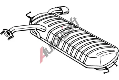 BOSAL Zadn tlumi vfuku BS 165-069, 165-069