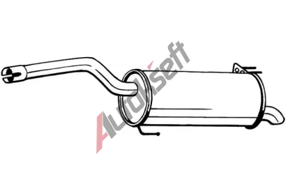 BOSAL Zadn tlumi vfuku BS 165-075, 165-075