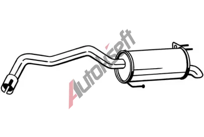 BOSAL Zadn tlumi vfuku BS 165-077, 165-077