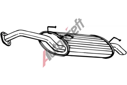BOSAL Zadn tlumi vfuku BS 165-153, 165-153