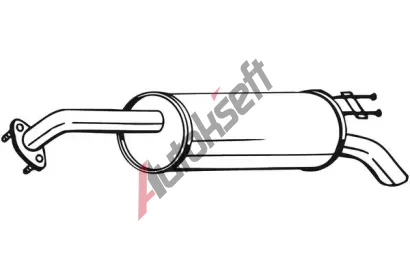 BOSAL Zadn tlumi vfuku BS 169-041, 169-041