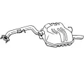 Zadn tlumi vfuku BOSAL ‐ BS 171-025
