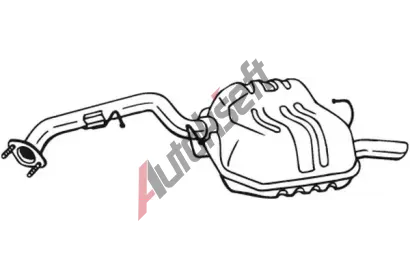 BOSAL Zadn tlumi vfuku BS 171-025, 171-025