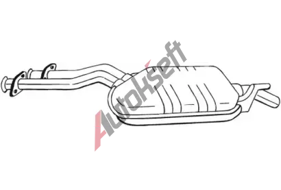 BOSAL Stedn tlumi vfuku BS 175-191, 175-191