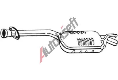 BOSAL St�edn� tlumi� v�fuku BS 175-241, 175-241