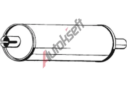 BOSAL Stedn tlumi vfuku BS 176-401, 176-401