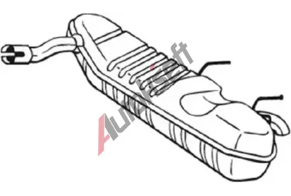 BOSAL Zadn tlumi vfuku BS 185-365, 185-365