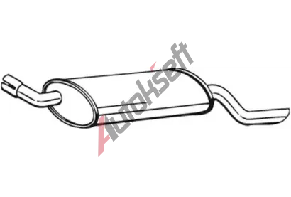 BOSAL Zadn tlumi vfuku BS 185-439, 185-439