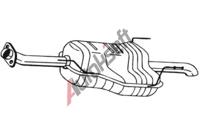 BOSAL Zadn tlumi vfuku BS 185-457, 185-457