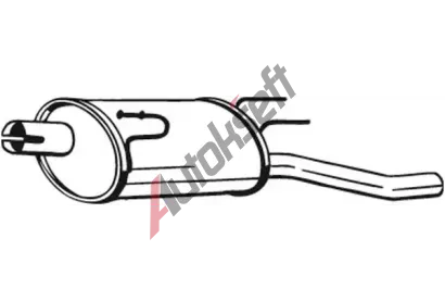 BOSAL Zadn tlumi vfuku BS 185-627, 185-627