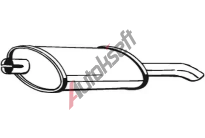 BOSAL Zadn tlumi vfuku BS 185-999, 185-999