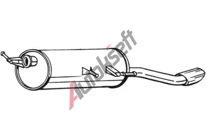 BOSAL Zadn tlumi vfuku BS 190-067, 190-067