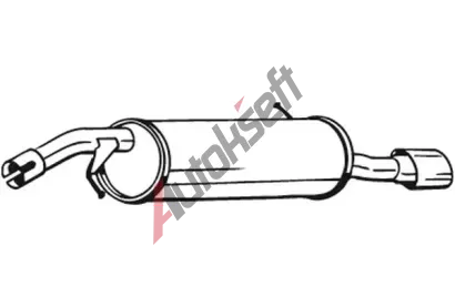 BOSAL Zadn tlumi vfuku BS 190-087, 190-087