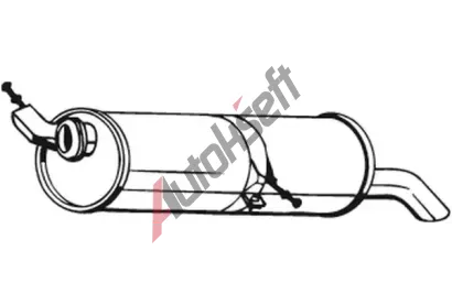 BOSAL Zadn tlumi vfuku BS 190-153, 190-153