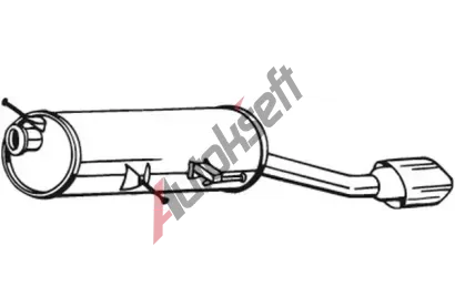 BOSAL Zadn tlumi vfuku BS 190-169, 190-169