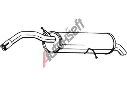 BOSAL Zadn tlumi vfuku BS 190-243, 190-243