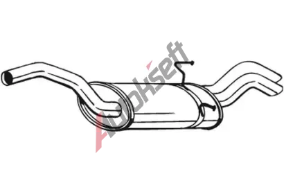 BOSAL Zadn tlumi vfuku BS 190-301, 190-301