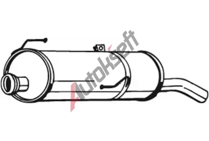 BOSAL Zadn tlumi vfuku BS 190-313, 190-313