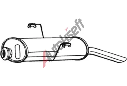 BOSAL Zadn tlumi vfuku BS 190-329, 190-329