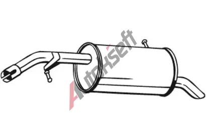 BOSAL Zadn tlumi vfuku BS 190-363, 190-363