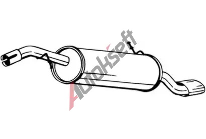 BOSAL Zadn tlumi vfuku BS 190-373, 190-373