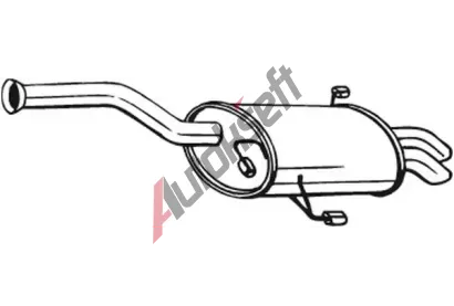 BOSAL Zadn� tlumi� v�fuku BS 190-953, 190-953