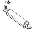 Zadn tlumi vfuku BOSAL ‐ BS 200-143