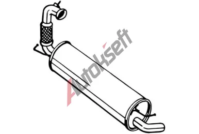 BOSAL Zadn tlumi vfuku BS 200-143, 200-143
