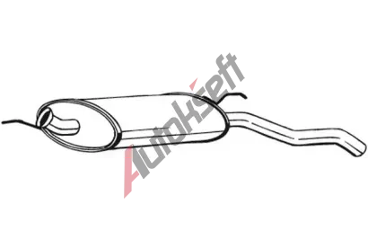 BOSAL Zadn tlumi vfuku BS 200-165, 200-165
