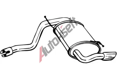 BOSAL Zadn tlumi vfuku BS 200-251, 200-251