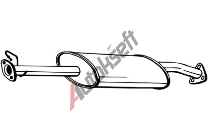 BOSAL Střední tlumič výfuku BS 211-073, 211-073  BOSAL Střední tlumič výfuku BS 211-073, 211-073