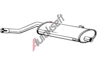 BOSAL St�edn� tlumi� v�fuku BS 215-755, 215-755