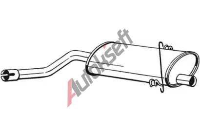 BOSAL Stedn tlumi vfuku BS 215-761, 215-761