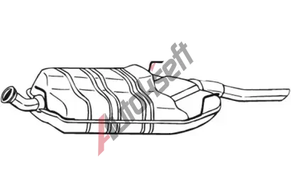 BOSAL Zadn tlumi vfuku BS 215-831, 215-831