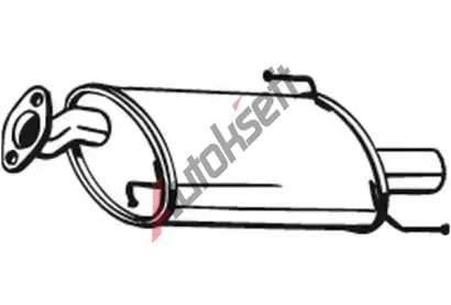 BOSAL Zadn� tlumi� v�fuku BS 219-011, 219-011