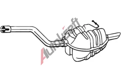 BOSAL Zadn tlumi vfuku BS 220-003, 220-003